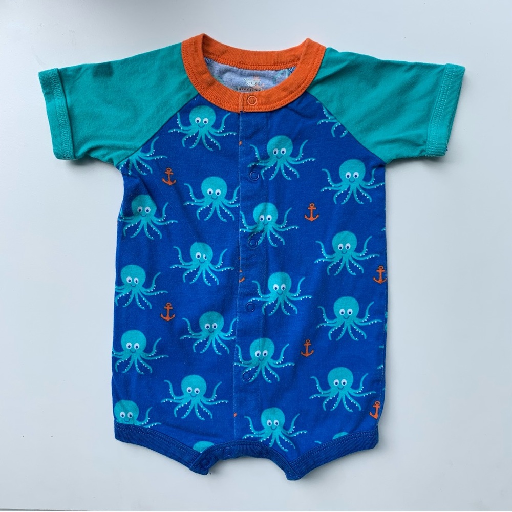 3/$10 KOALABABY Baby boy octopus romper 0-3m